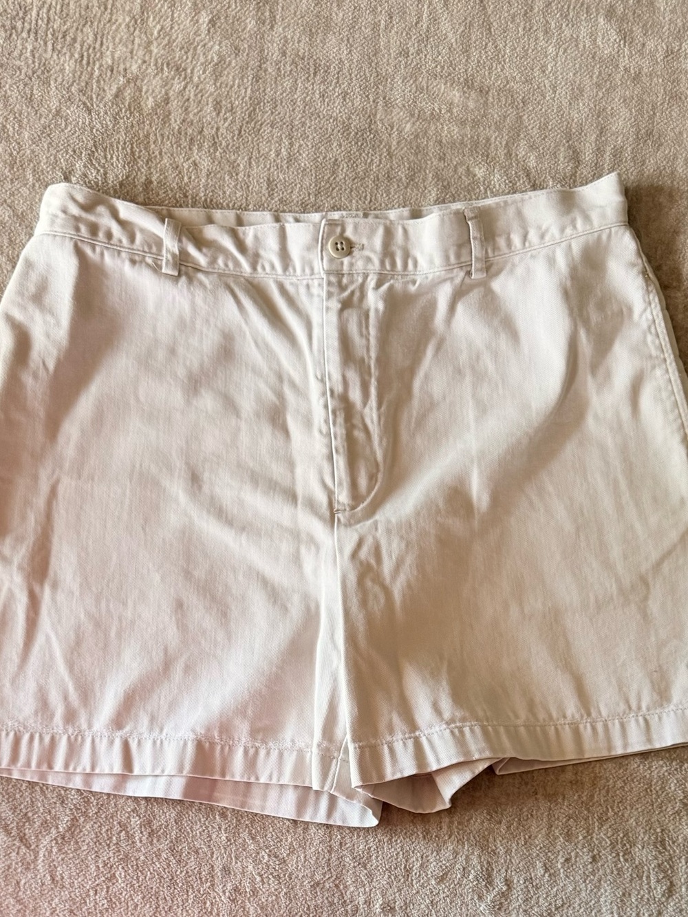 Ralph Lauren Women's White Cotton Shorts